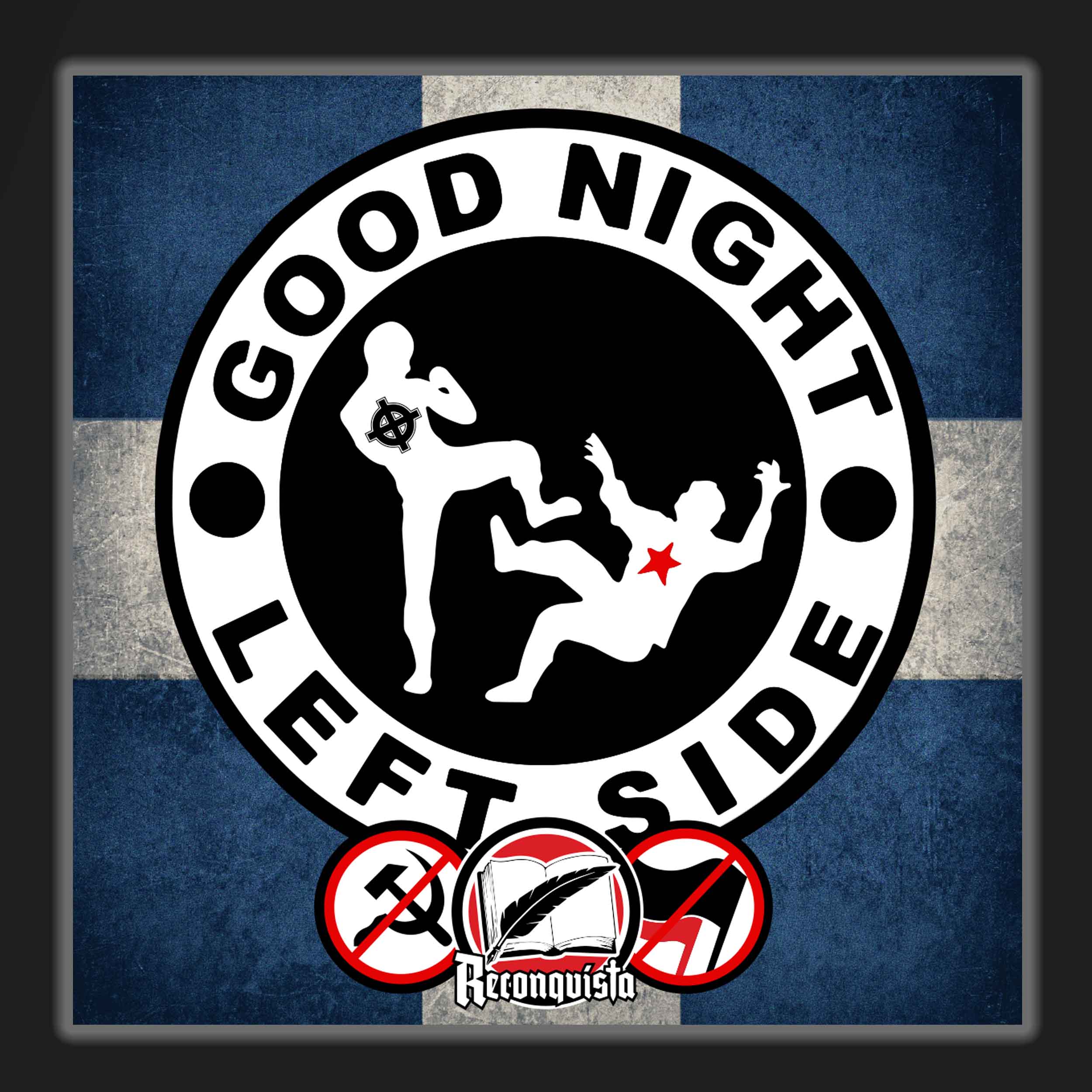 Goodnight left side stickers| 10-Pack Set
