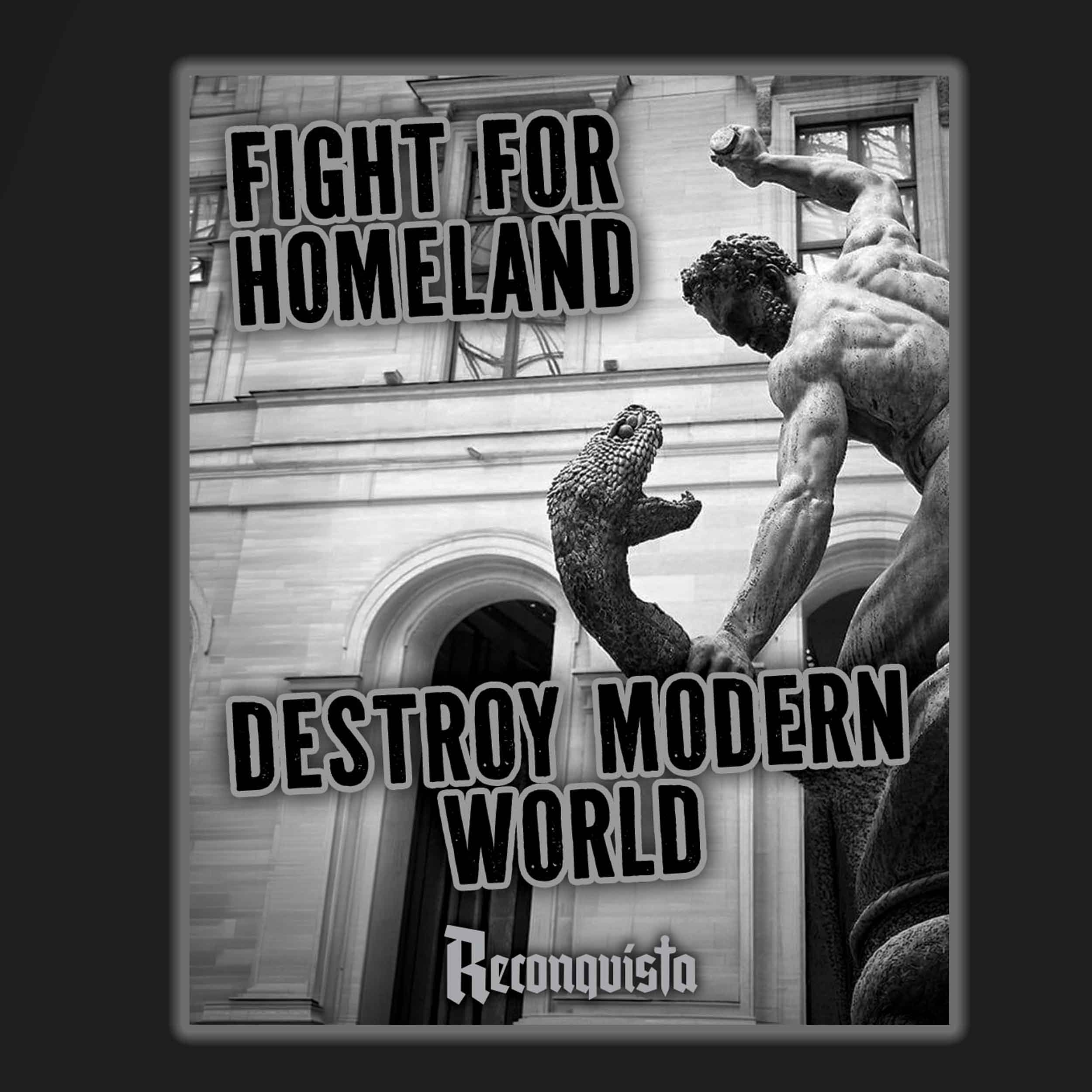 Destroy modern world sticker | 10-Pack Set