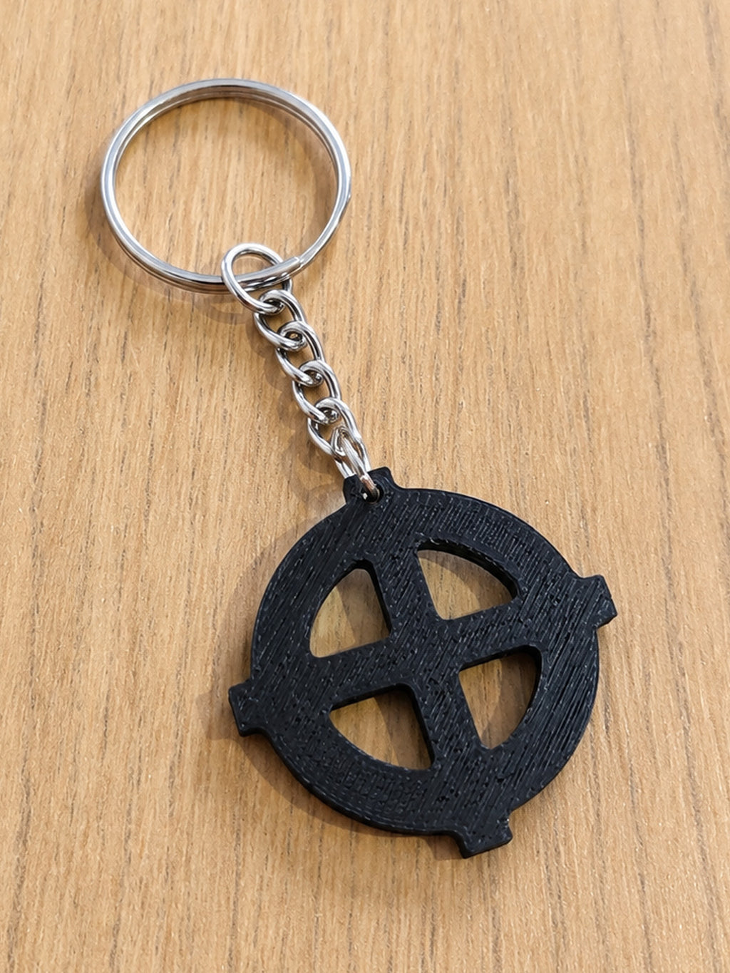 Celtic cross keychain