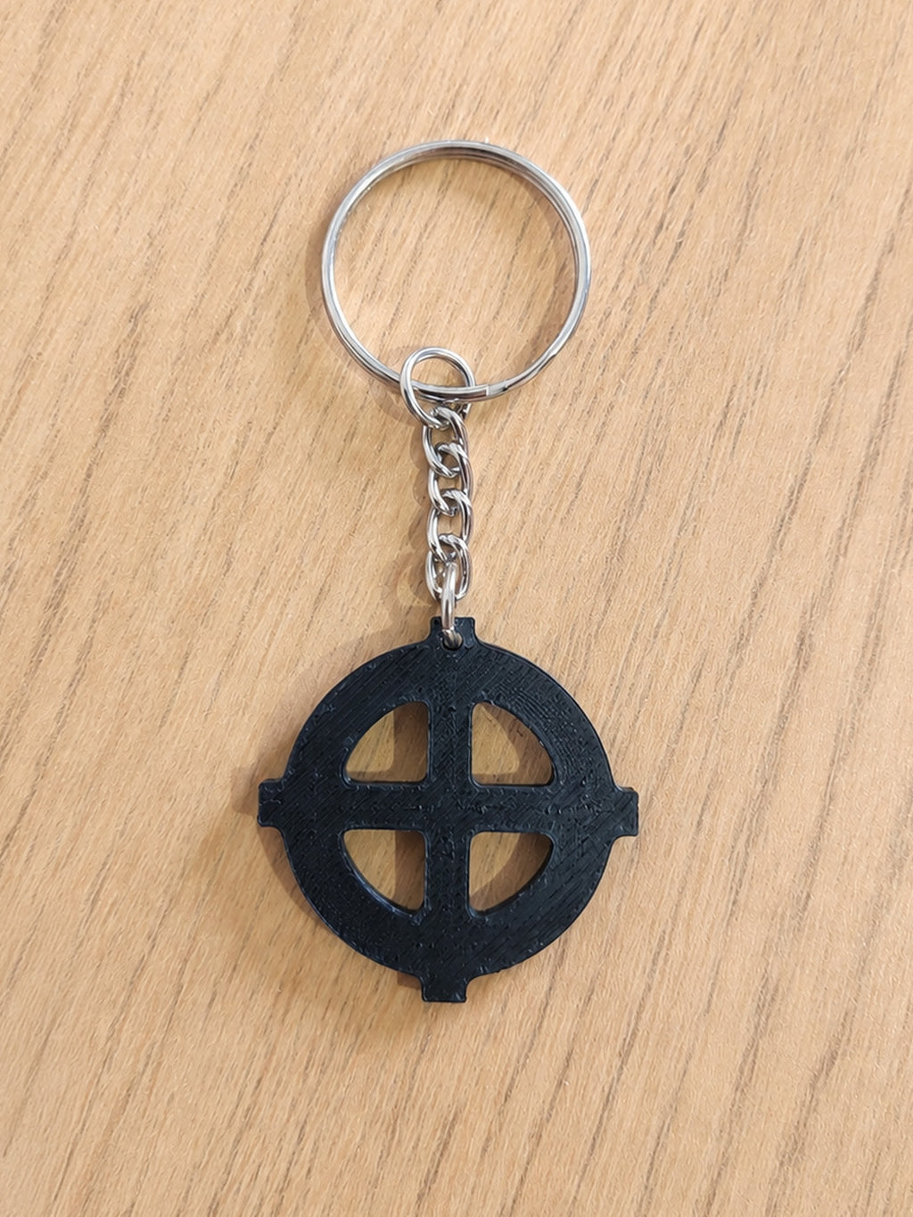 Celtic cross keychain