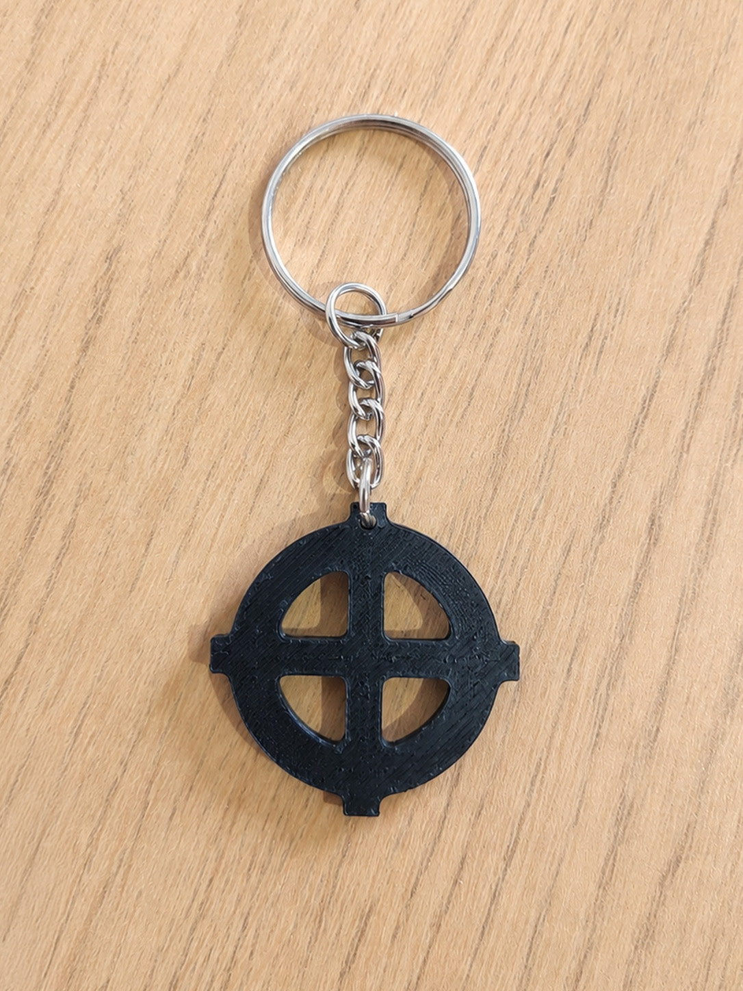 Celtic cross keychain