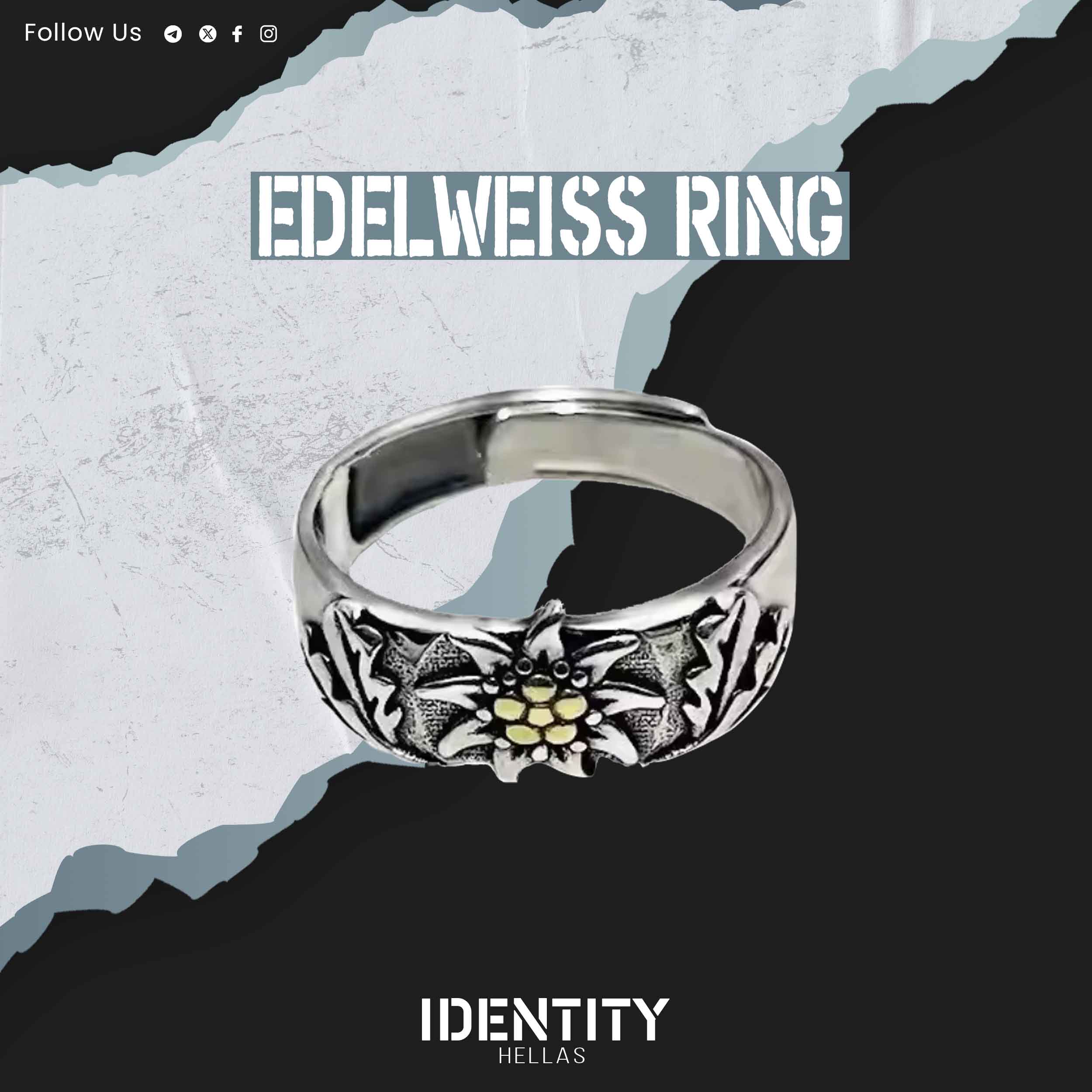 Edelweiss ring