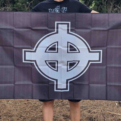 Celtic cross flag