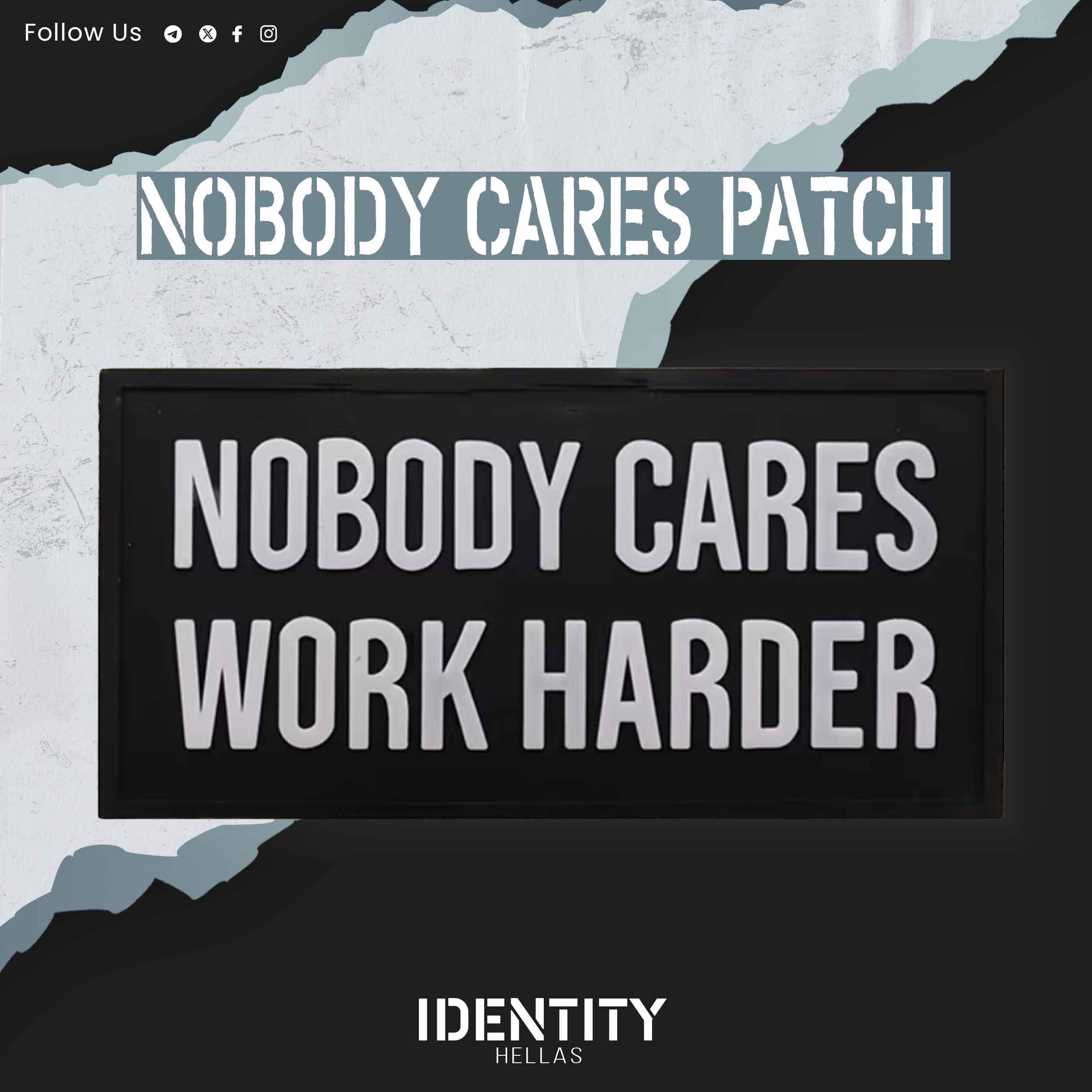 Work harder patch